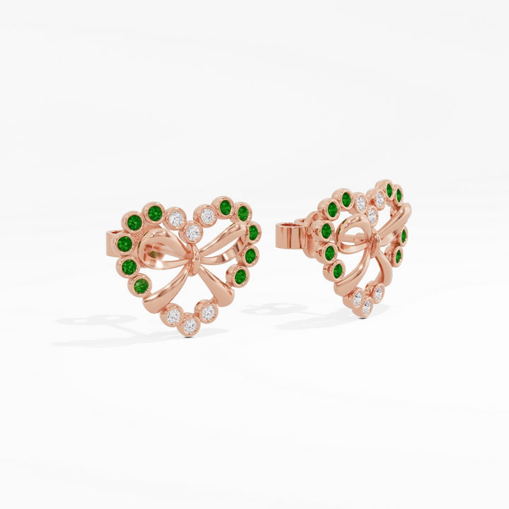 #metal_rose-gold-plated#stone-colour_emerald-green