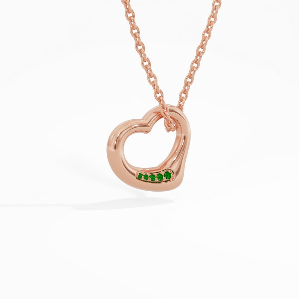 #metal_rose-gold-plated#stone-colour_emerald-green