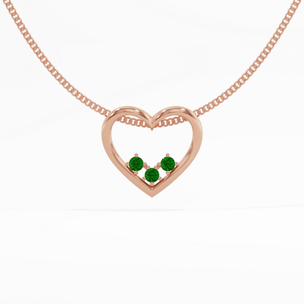 #metal_rose-gold-plated#stone-colour_emerald-green