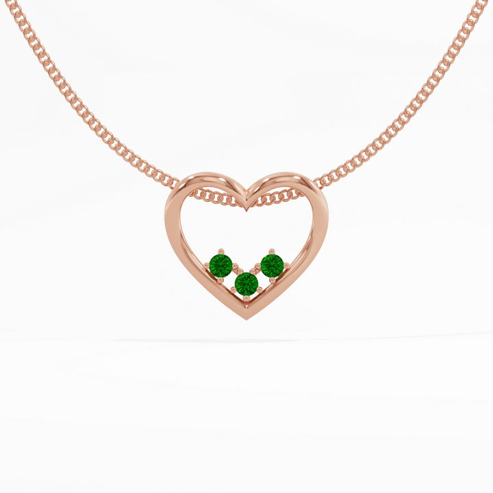 #metal_rose-gold-plated#stone-colour_emerald-green