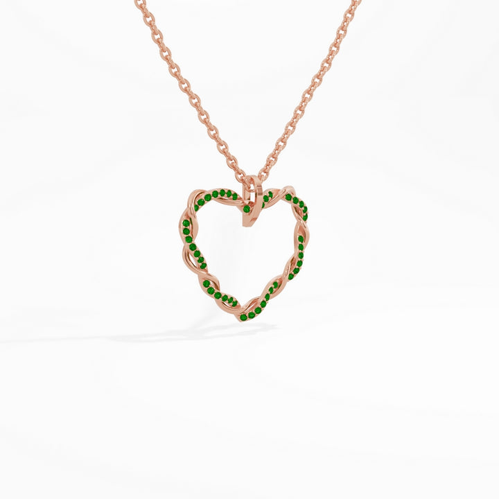 #metal_rose-gold-plated#stone-colour_emerald-green