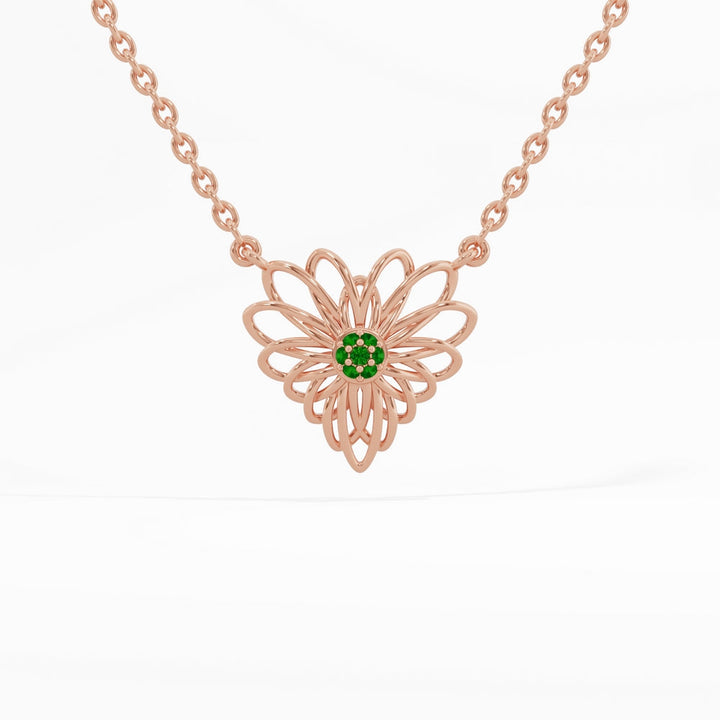 #metal_rose-gold-plated#stone-colour_emerald-green