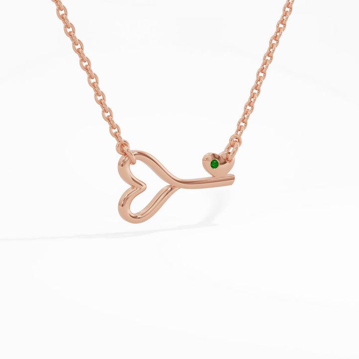 #metal_rose-gold-plated#stone-colour_emerald-green