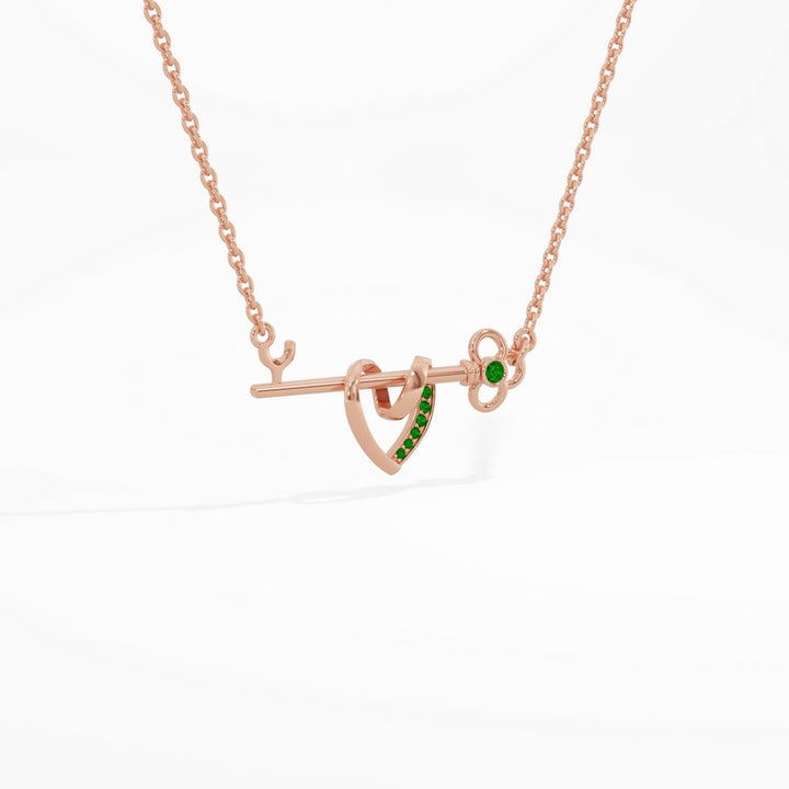 #metal_rose-gold-plated#stone-colour_emerald-green