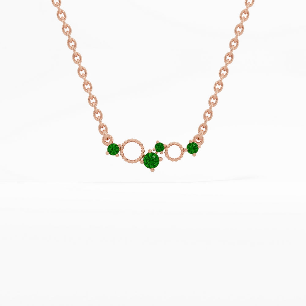 #metal_rose-gold-plated#stone-colour_emerald-green