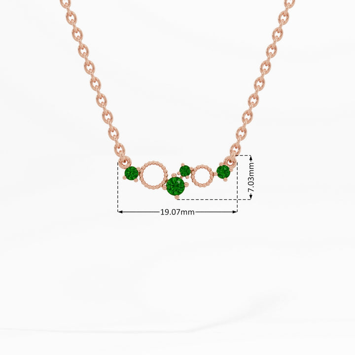 #metal_rose-gold-plated#stone-colour_emerald-green