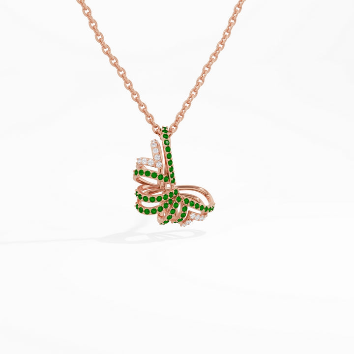 #metal_rose-gold-plated#stone-colour_emerald-green