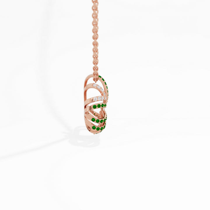 #metal_rose-gold-plated#stone-colour_emerald-green