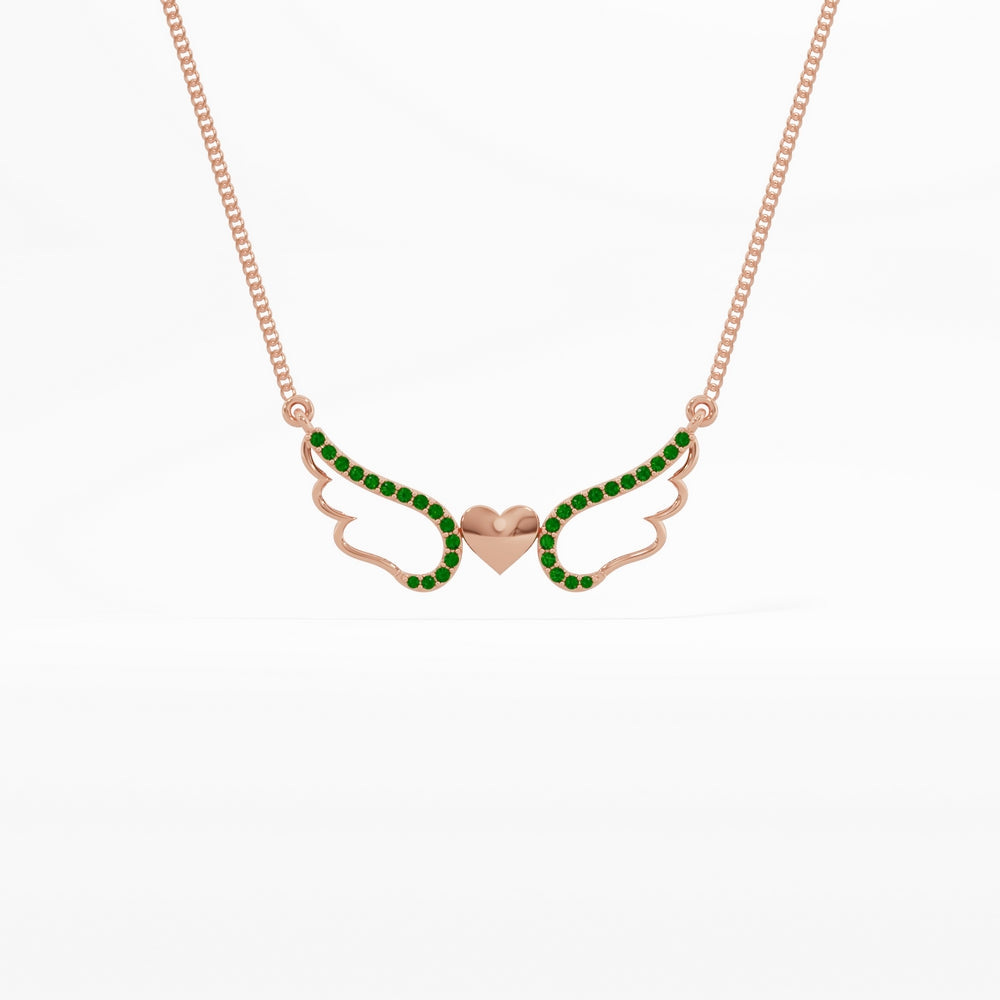 #metal_rose-gold-plated#stone-colour_emerald-green