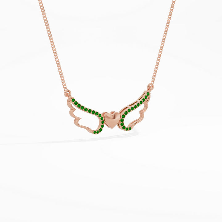 #metal_rose-gold-plated#stone-colour_emerald-green