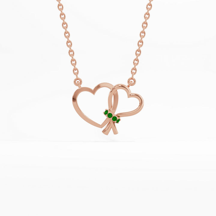 #metal_rose-gold-plated#stone-colour_emerald-green