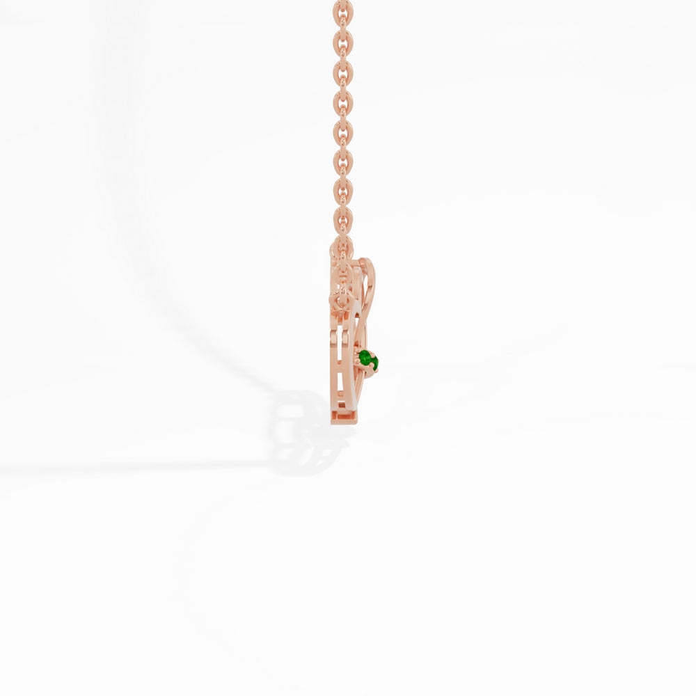 #metal_rose-gold-plated#stone-colour_emerald-green