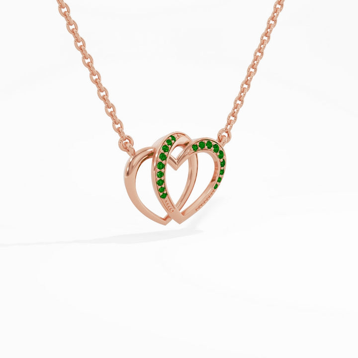 #metal_rose-gold-plated#stone-colour_emerald-green