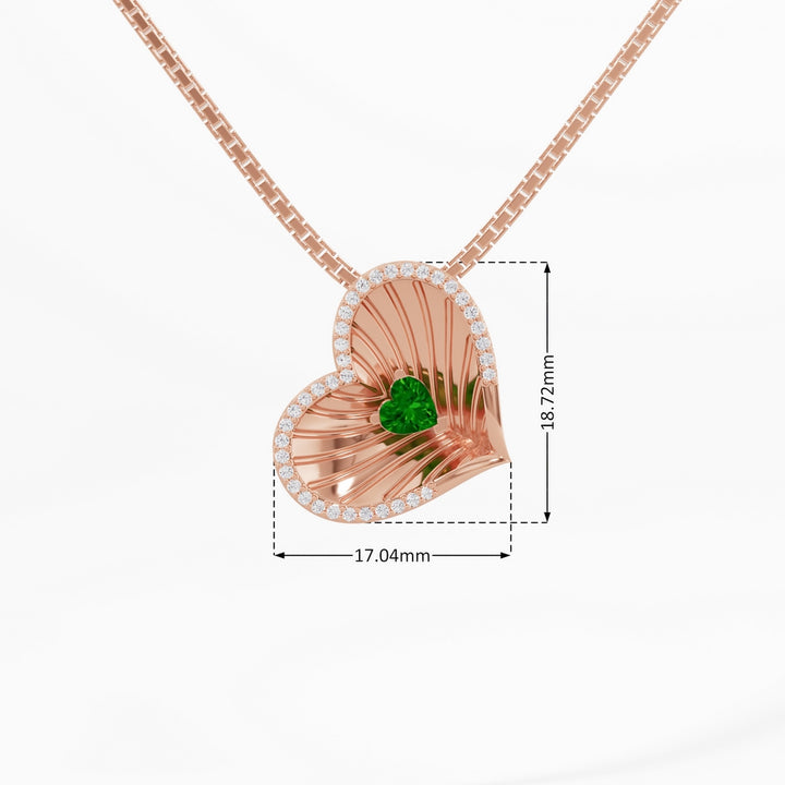 #metal_rose-gold-plated#stone-colour_emerald-green