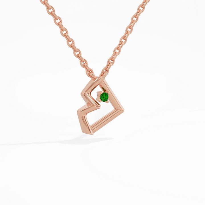 #metal_rose-gold-plated#stone-colour_emerald-green