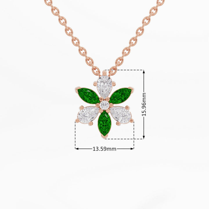 #metal_rose-gold-plated#stone-colour_emerald-green