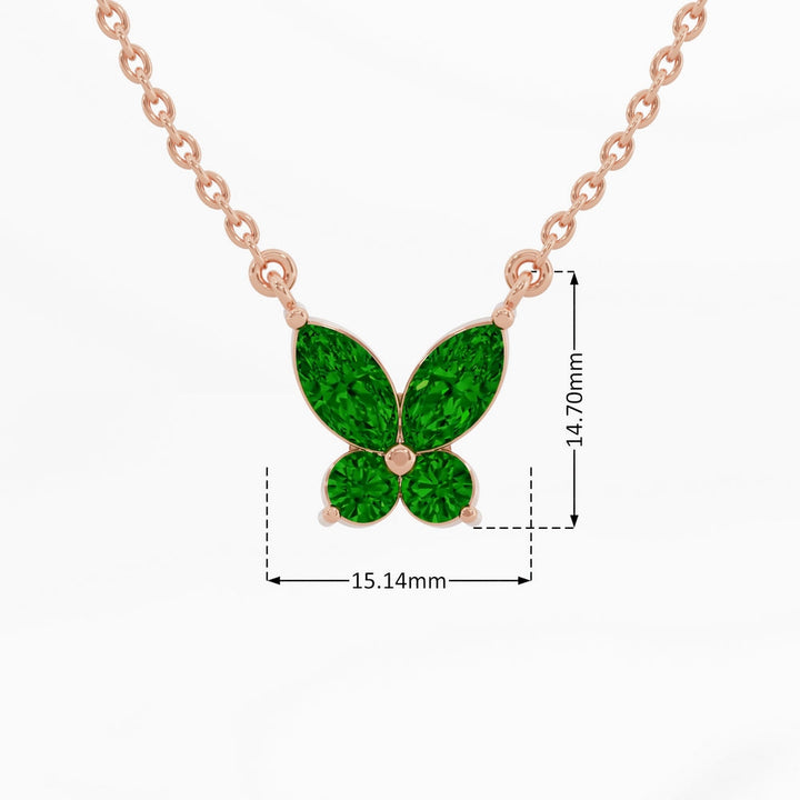 #metal_rose-gold-plated#stone-colour_emerald-green