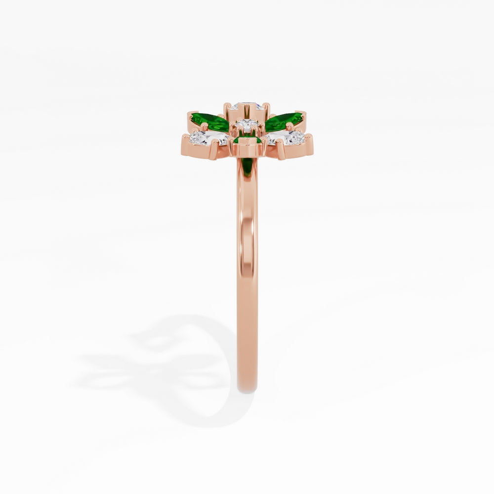 #metal_rose-gold-plated#stone-colour_emerald-green