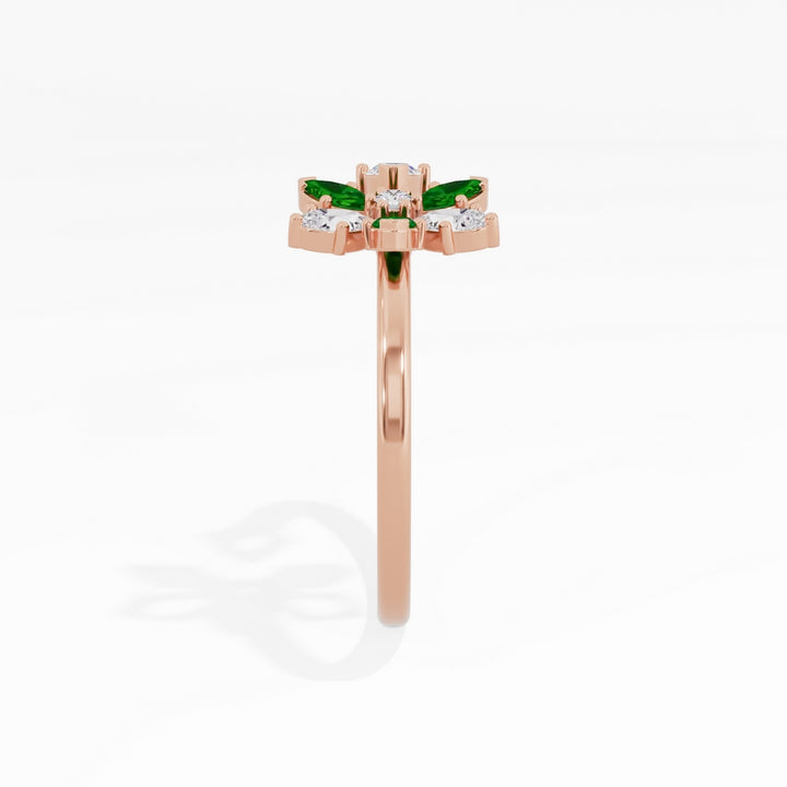 #metal_rose-gold-plated#stone-colour_emerald-green