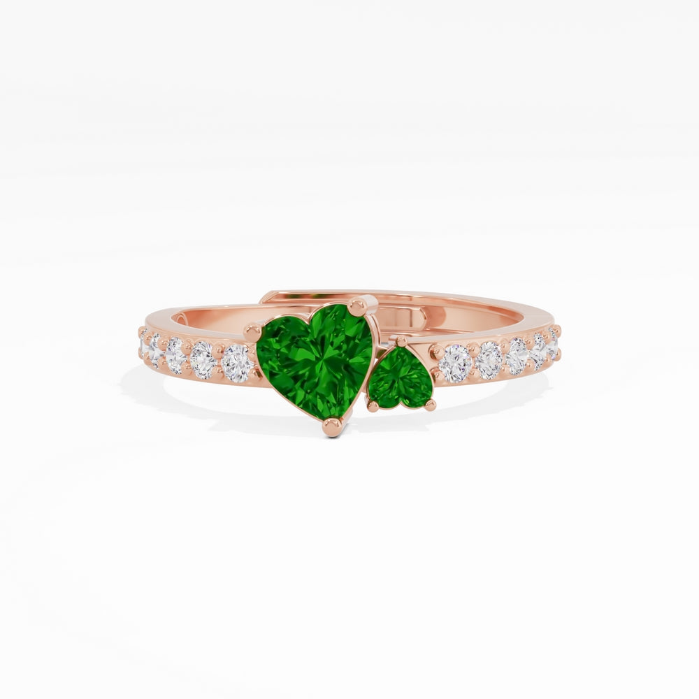 #metal_rose-gold-plated#stone-colour_emerald-green