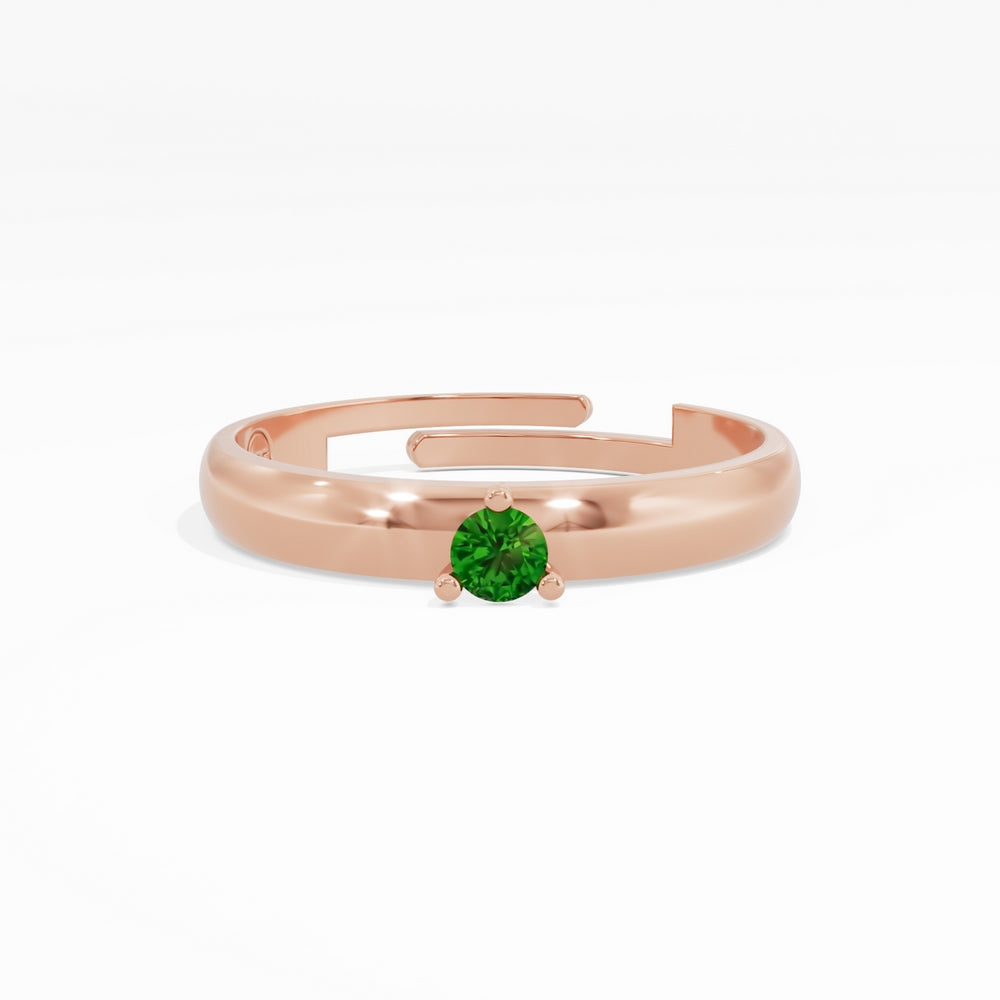 #metal_rose-gold-plated#stone-colour_emerald-green