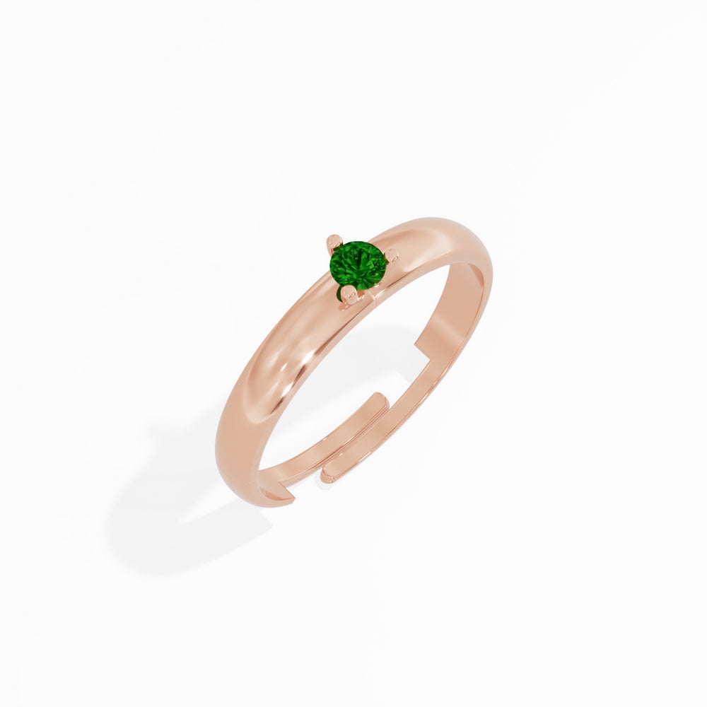 #metal_rose-gold-plated#stone-colour_emerald-green