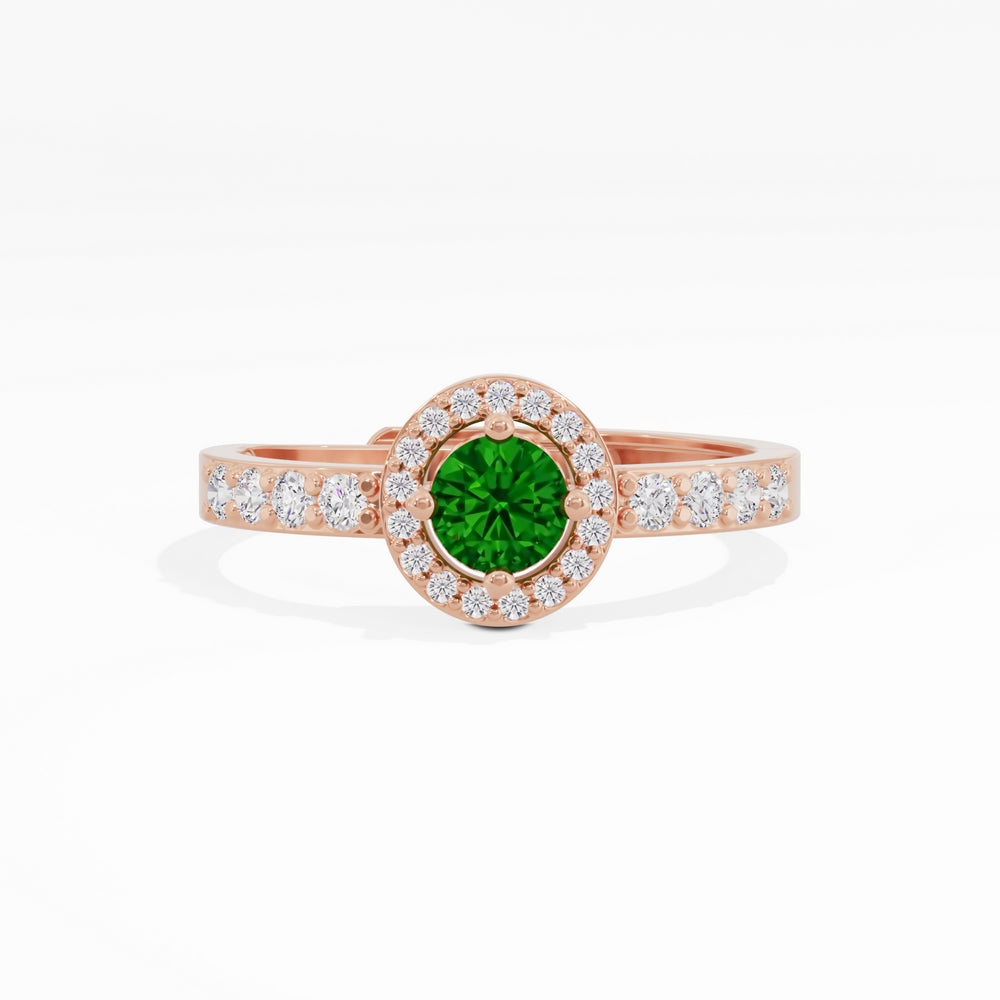 #metal_rose-gold-plated#stone-colour_emerald-green