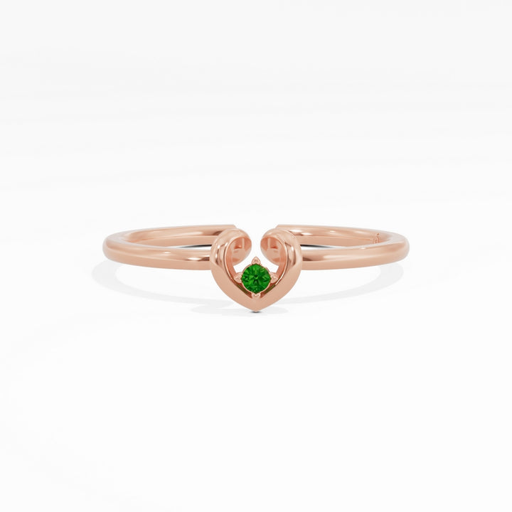 #metal_rose-gold-plated#stone-colour_emerald-green