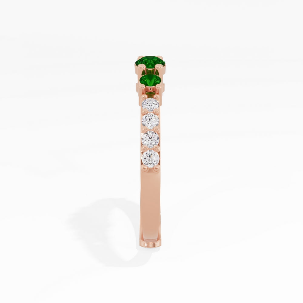 #metal_rose-gold-plated#stone-colour_emerald-green