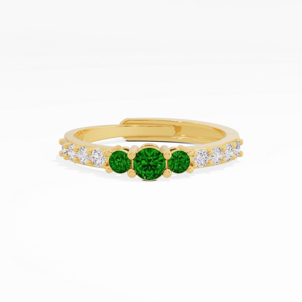 #metal_gold-plated#stone-colour_emerald-green