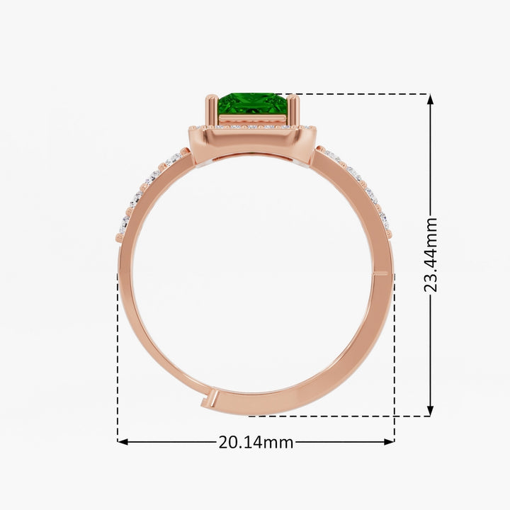 #metal_rose-gold-plated#stone-colour_emerald-green