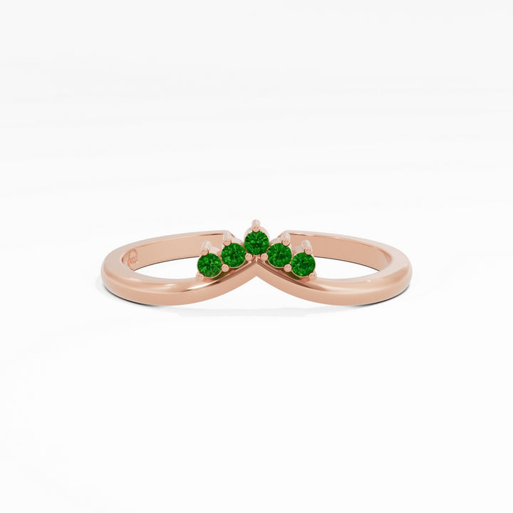 #metal_rose-gold-plated#stone-colour_emerald-green