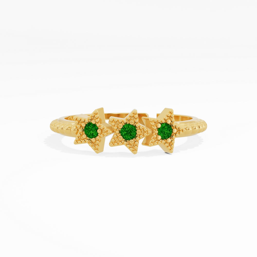 #metal_gold-plated#stone-colour_emerald-green