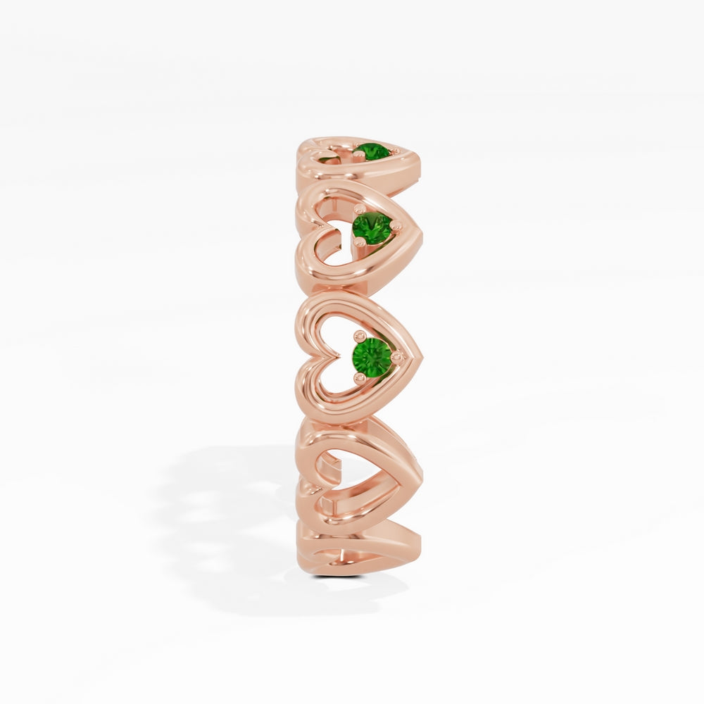 #metal_rose-gold-plated#stone-colour_emerald-green