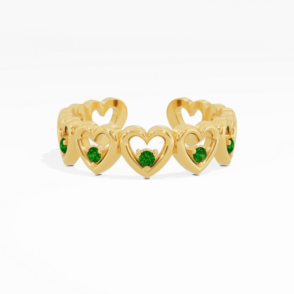 #metal_gold-plated#stone-colour_emerald-green