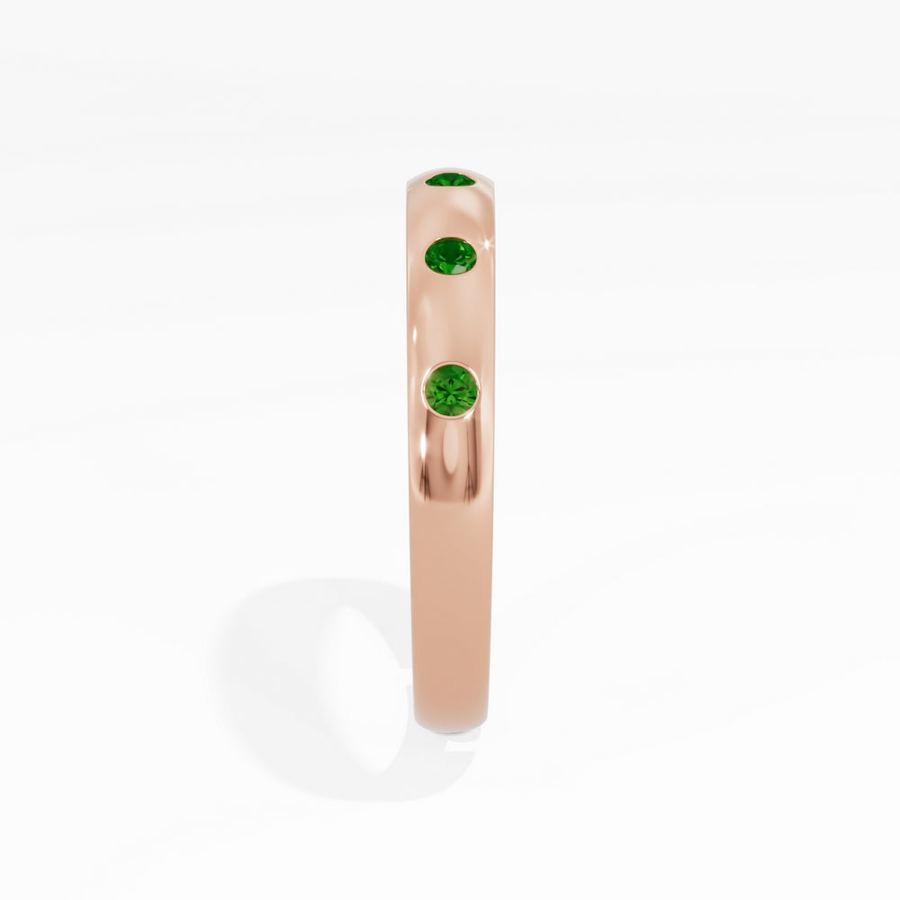 #metal_rose-gold-plated#stone-colour_emerald-green