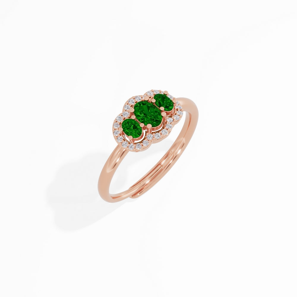 #metal_rose-gold-plated#stone-colour_emerald-green