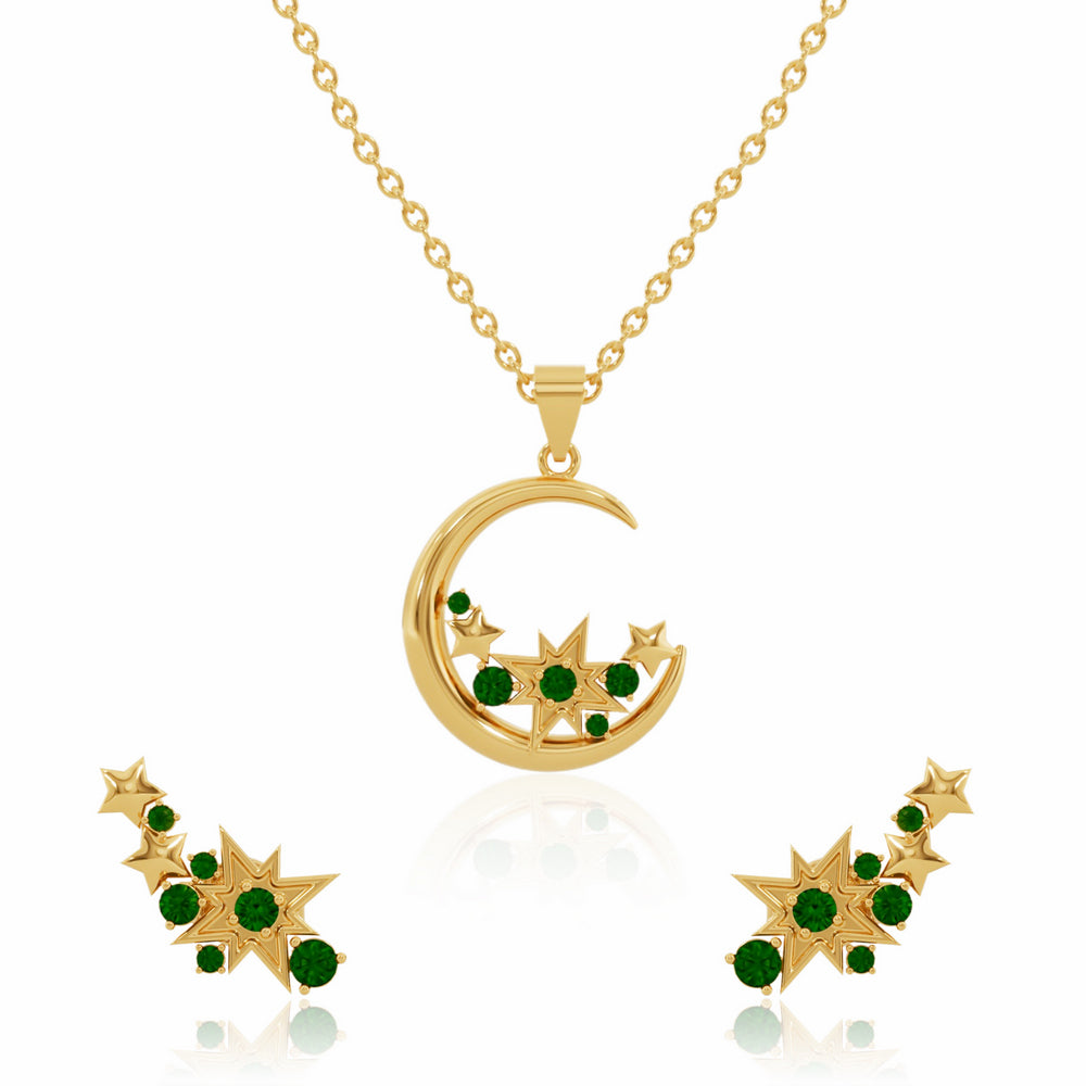 #metal_gold-plated#stone-colour_emerald-green