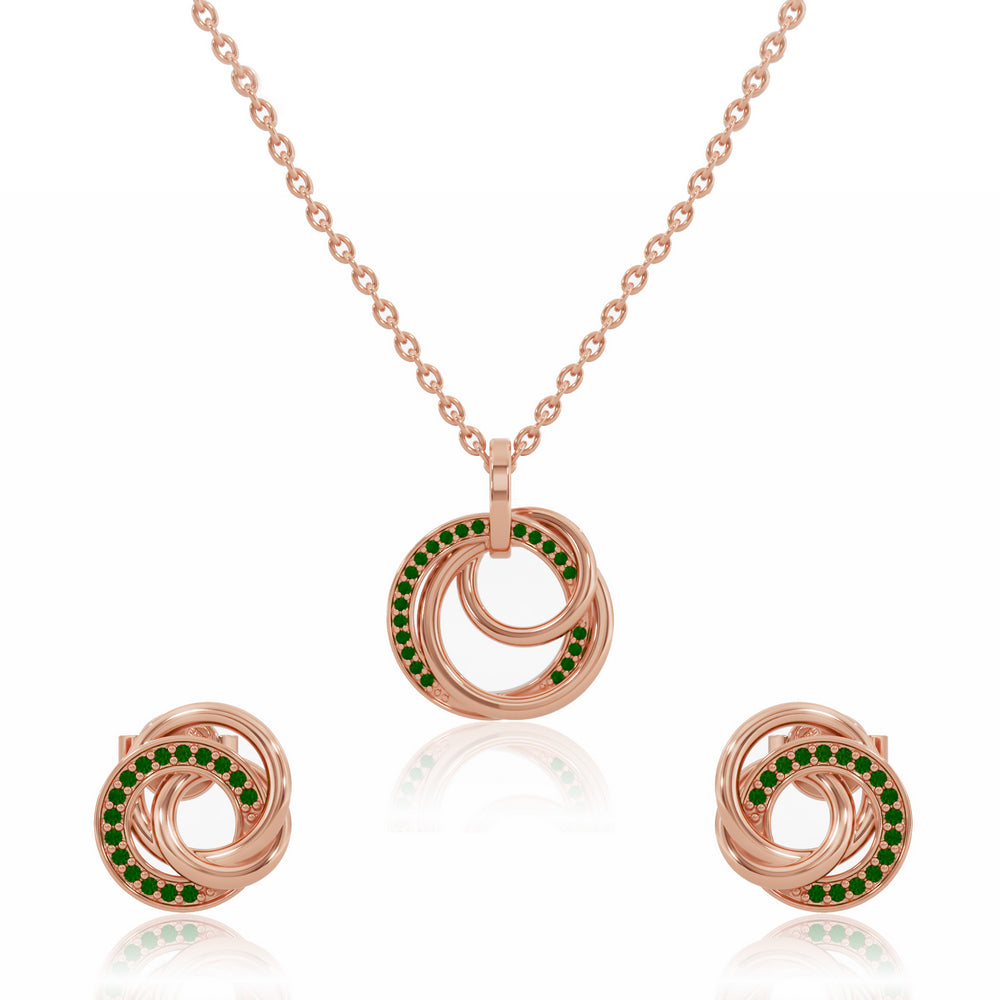 #metal_rose-gold-plated#stone-colour_emerald-green