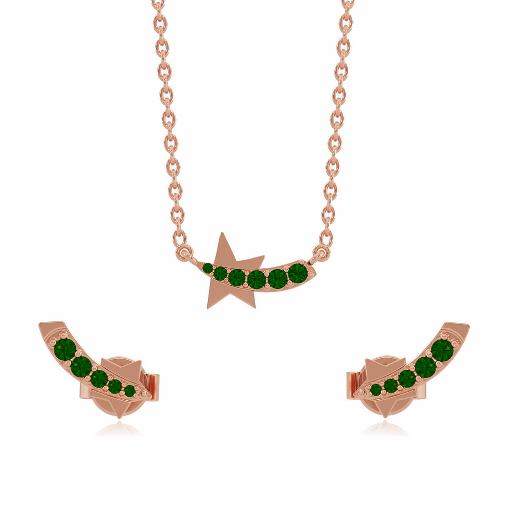 #metal_rose-gold-plated#stone-colour_emerald-green