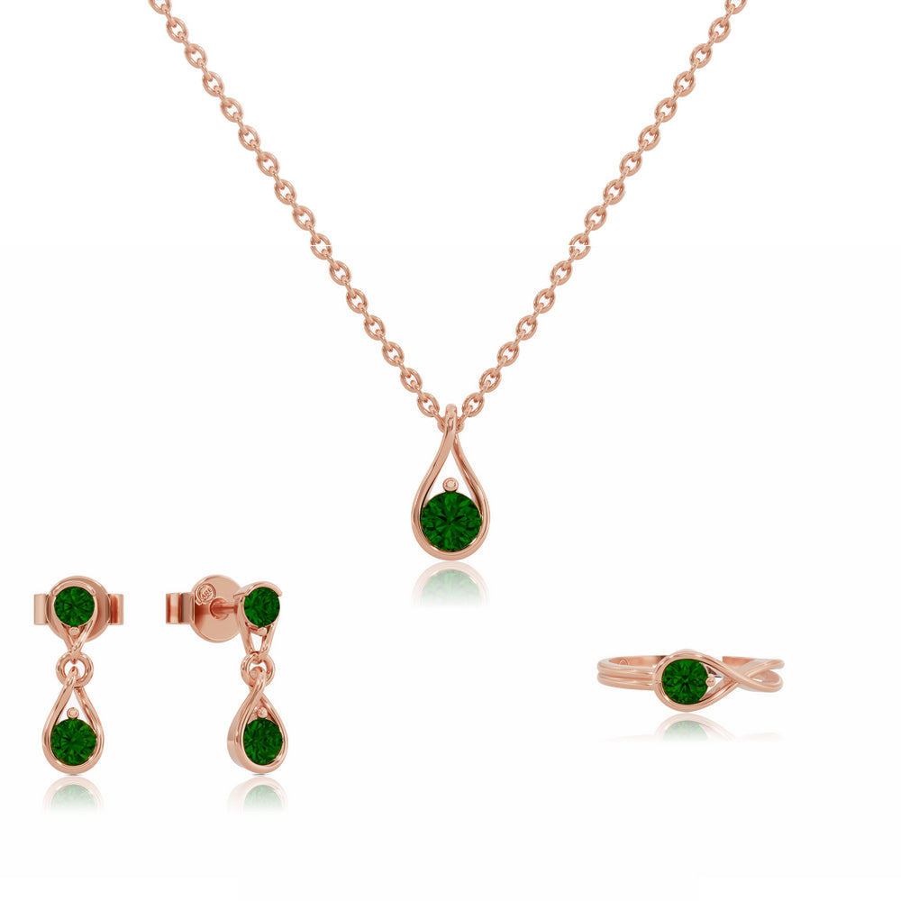 #metal_rose-gold-plated#stone-colour_emerald-green