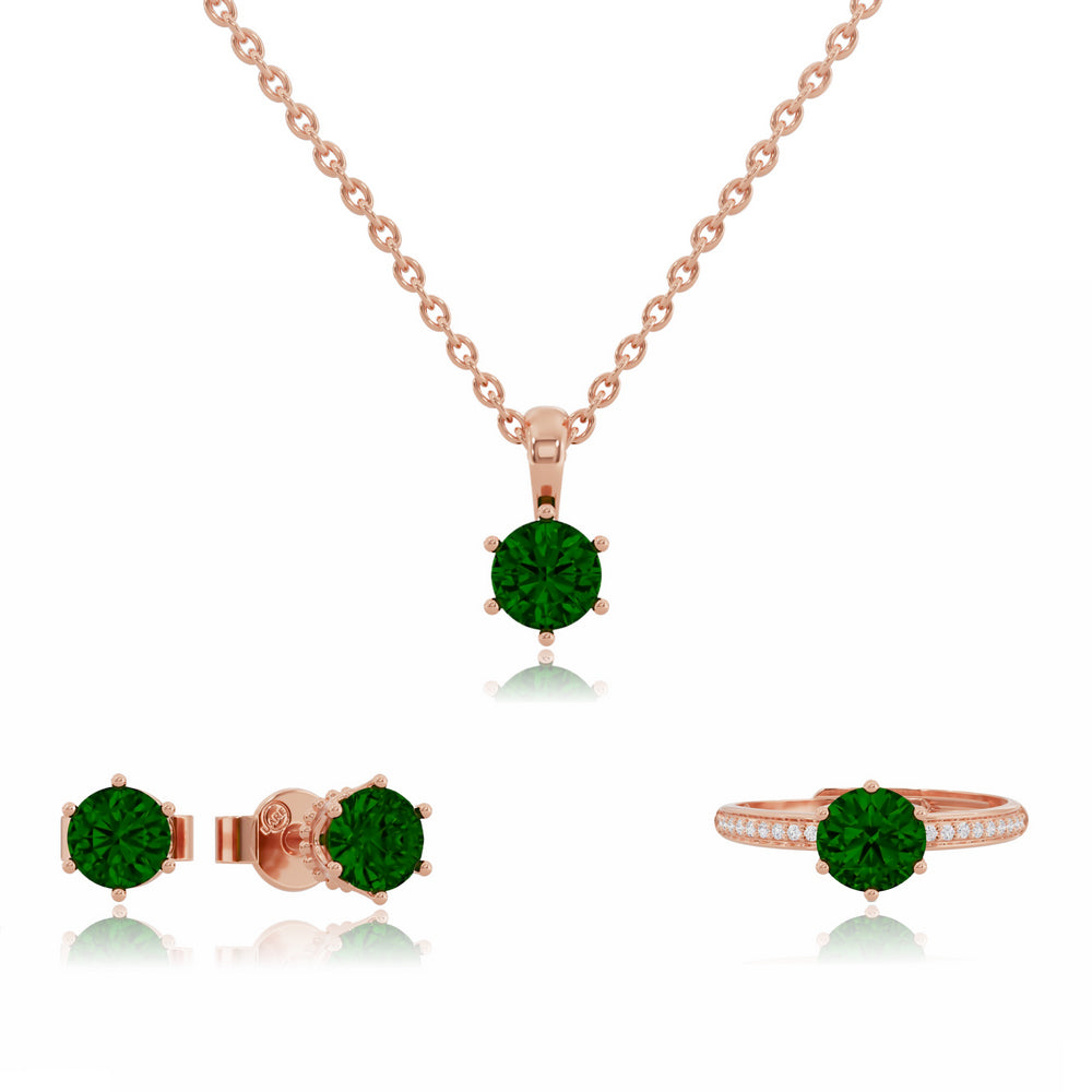 #metal_rose-gold-plated#stone-colour_emerald-green