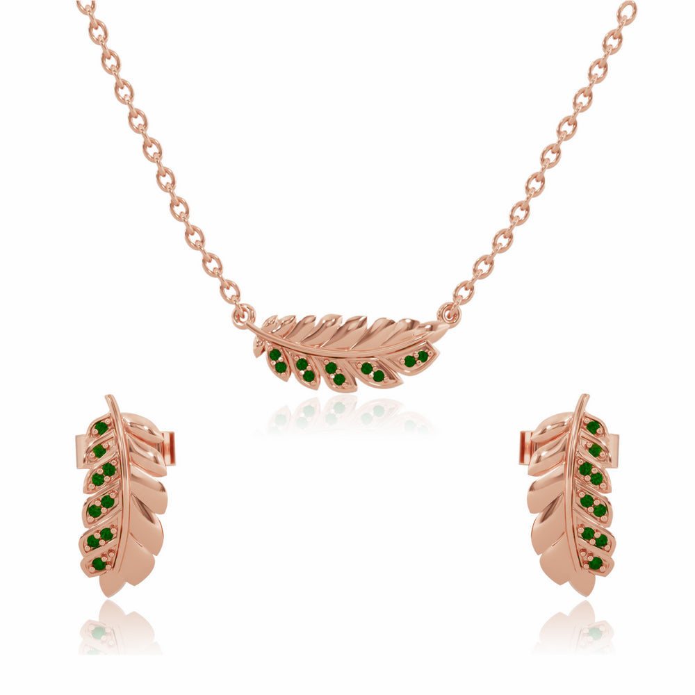 #metal_rose-gold-plated#stone-colour_emerald-green