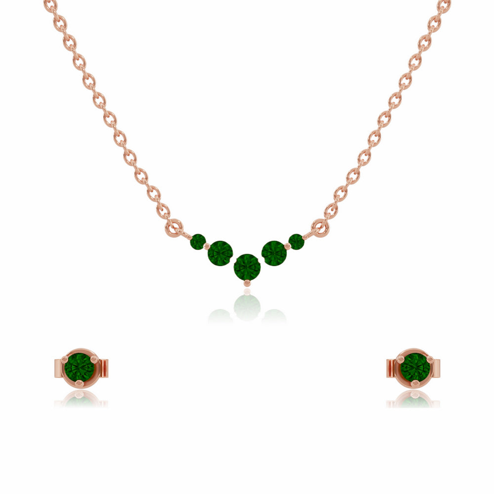 #metal_rose-gold-plated#stone-colour_emerald-green