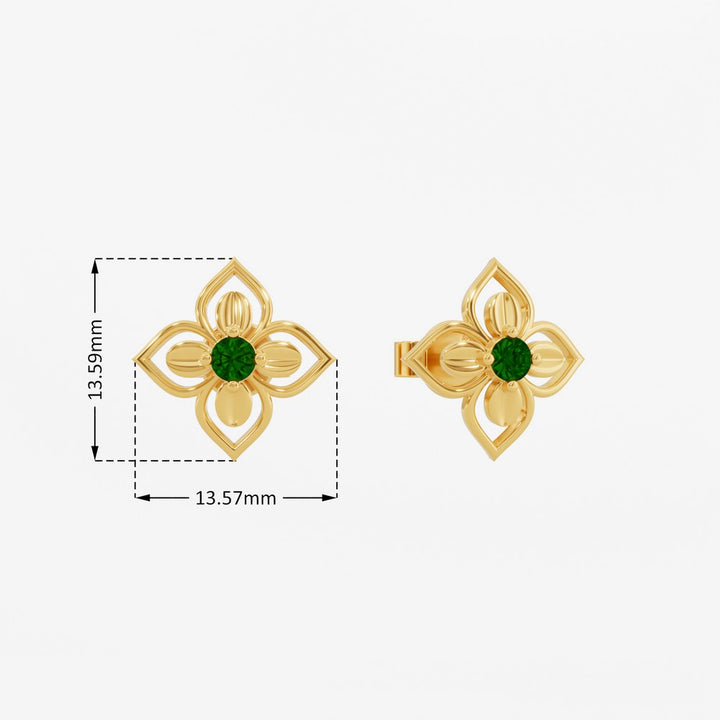 #metal_gold-plated#stone-colour_emerald-green