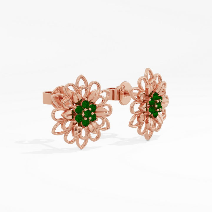 #metal_rose-gold-plated#stone-colour_emerald-green