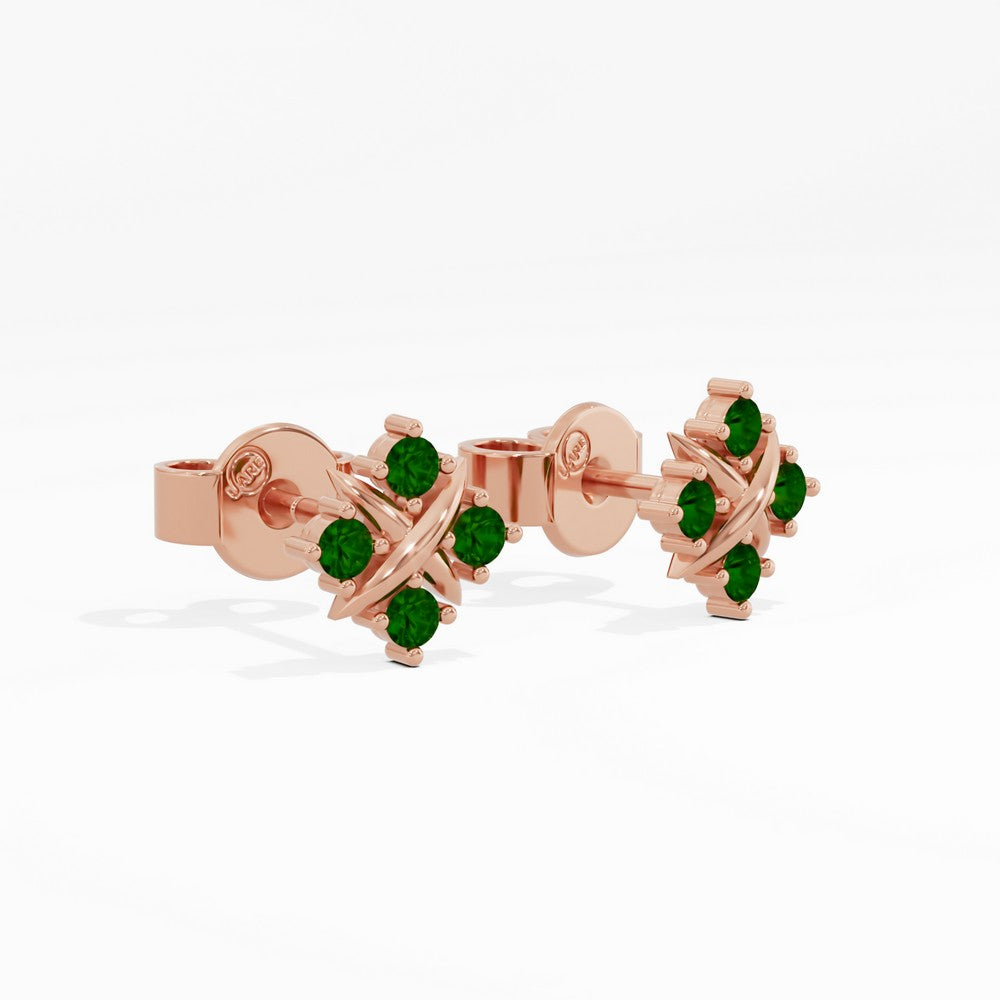 #metal_rose-gold-plated#stone-colour_emerald-green