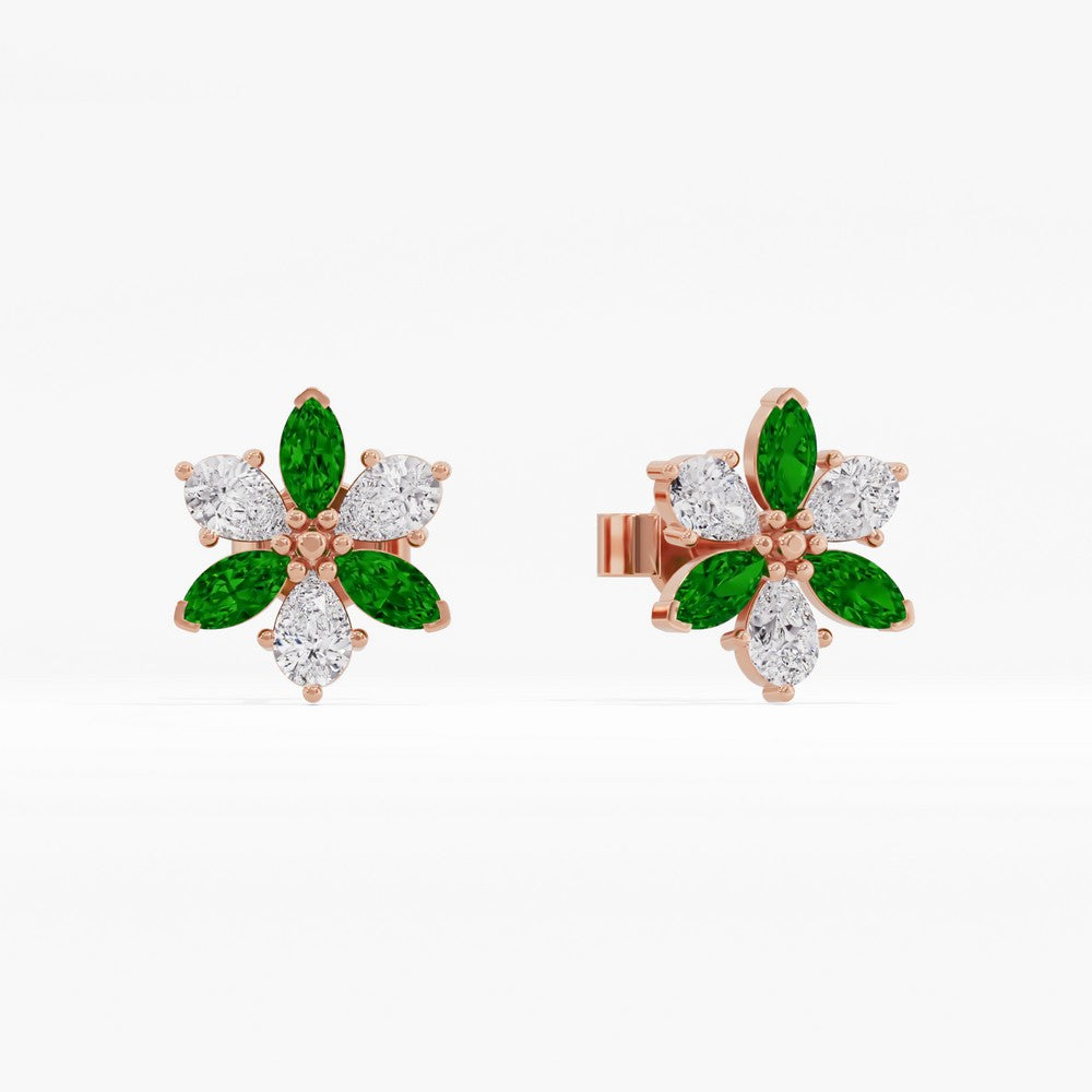 #metal_rose-gold-plated#stone-colour_emerald-green