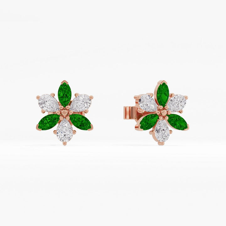 #metal_rose-gold-plated#stone-colour_emerald-green