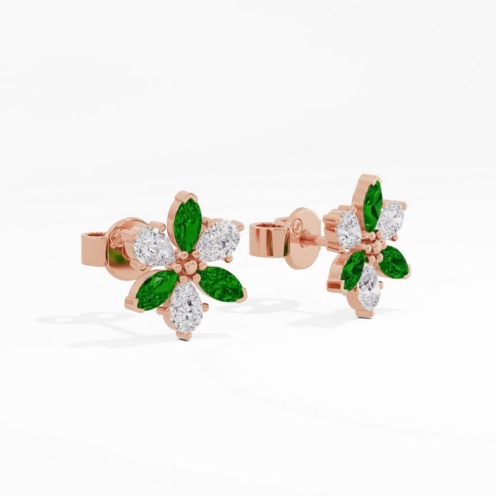 #metal_rose-gold-plated#stone-colour_emerald-green